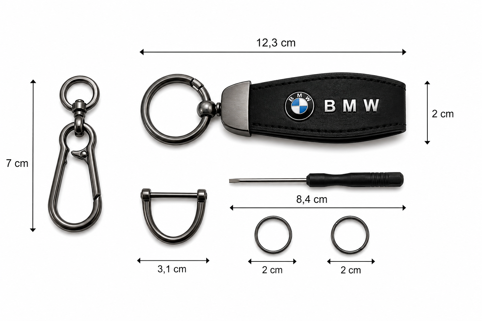Premium Keychain for BMW