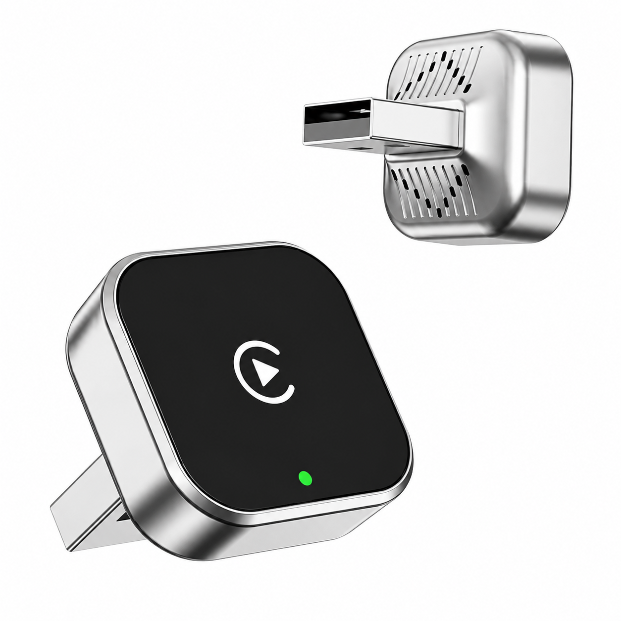 2-in-1 Wireless CarPlay & Android Auto Dongle