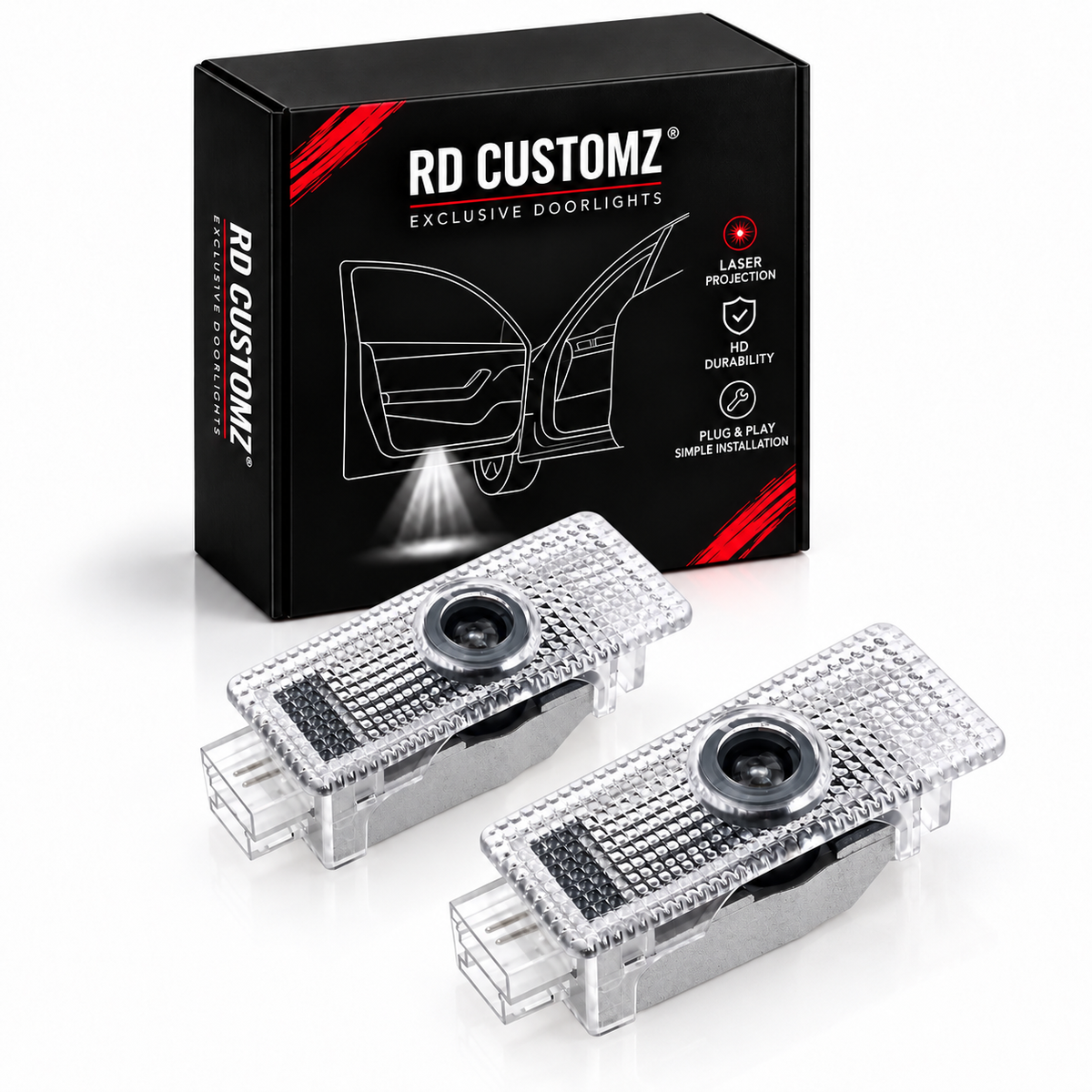 RD CustomzパッケージとLEDドアロゴプロジェクター