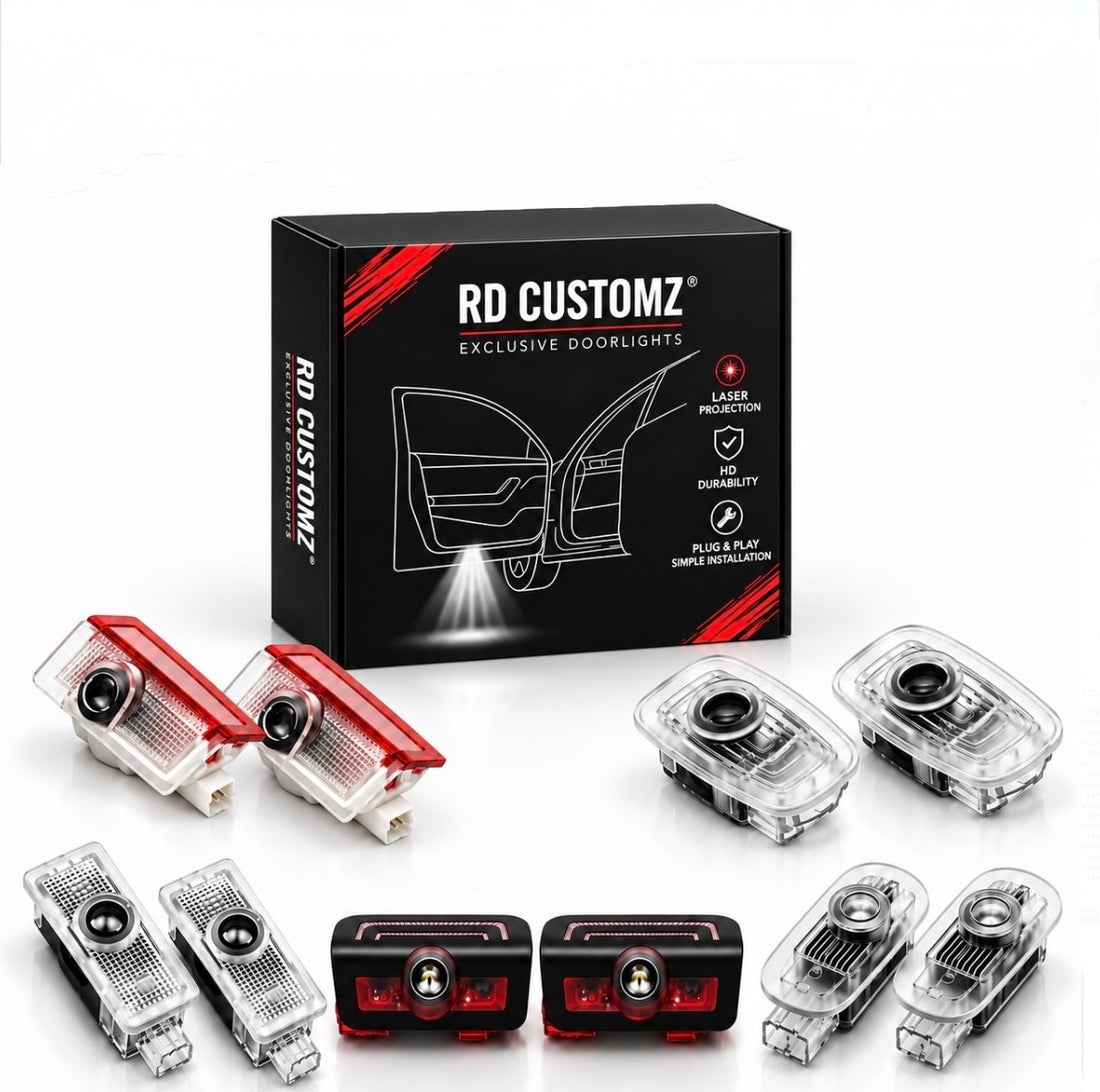 LED-Einstiegsbeleuchtung: Projektoren mit RD Customz-Verpackung