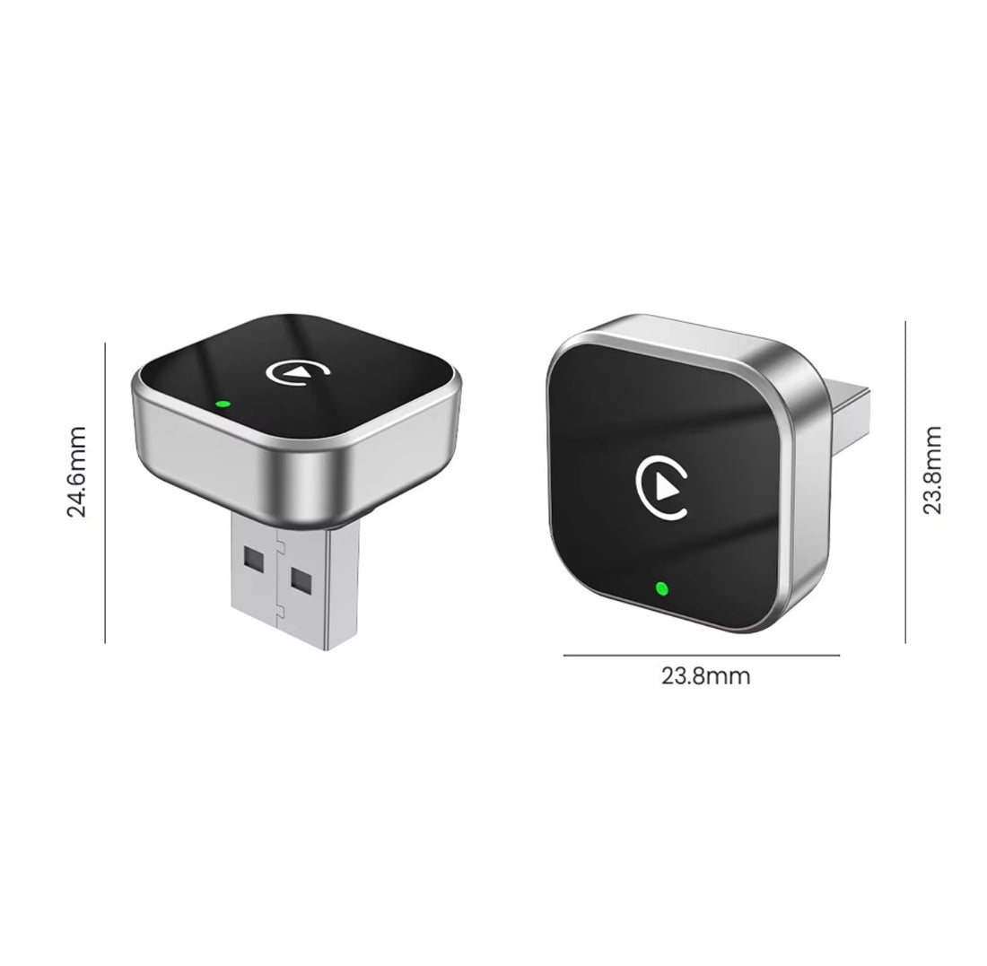 2-in-1 Wireless CarPlay & Android Auto Dongle