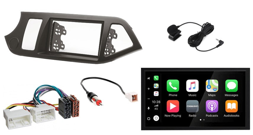 Kia Picanto (2011–2017) – CarPlay-autoradio · RD-675DBT
