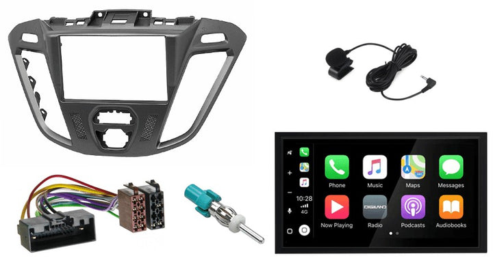 Ford Transit Custom (vanaf 2012) – CarPlay-autoradio · RD-675DBT