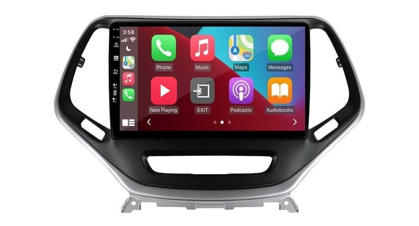 Jeep Cherokee (2014–2018) – CarPlay-scherm 10 inch · 8-core · RD-D040Q