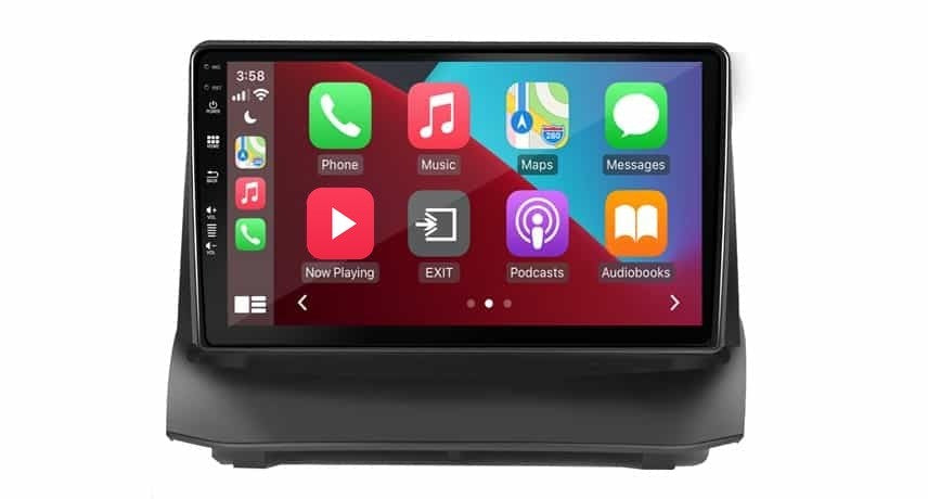 Ford Fiesta (2008–2017) – CarPlay-scherm 9 inch · RD-D040Q