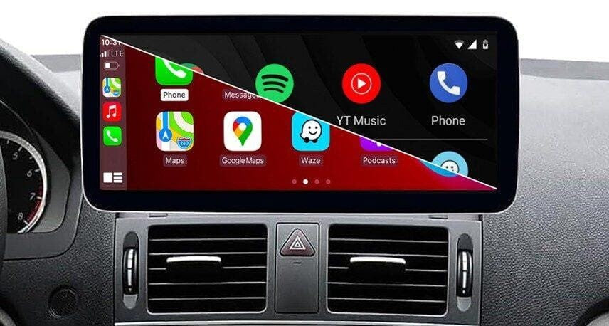 Mercedes-Benz C-Klasse (W204) (2011–2014) – CarPlay-schermupgrade 12,3 inch