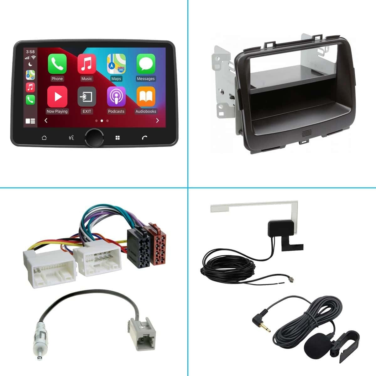 Kia Carens (2013–2019) – CarPlay-autoradio · RD-RDAB