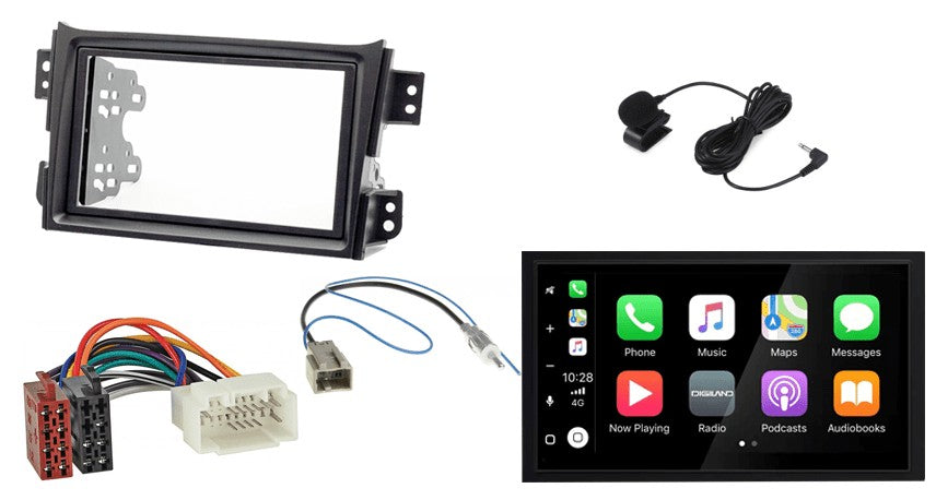 Opel Agila / Suzuki Splash (2008–2014) – CarPlay-autoradio · RD-675DBT
