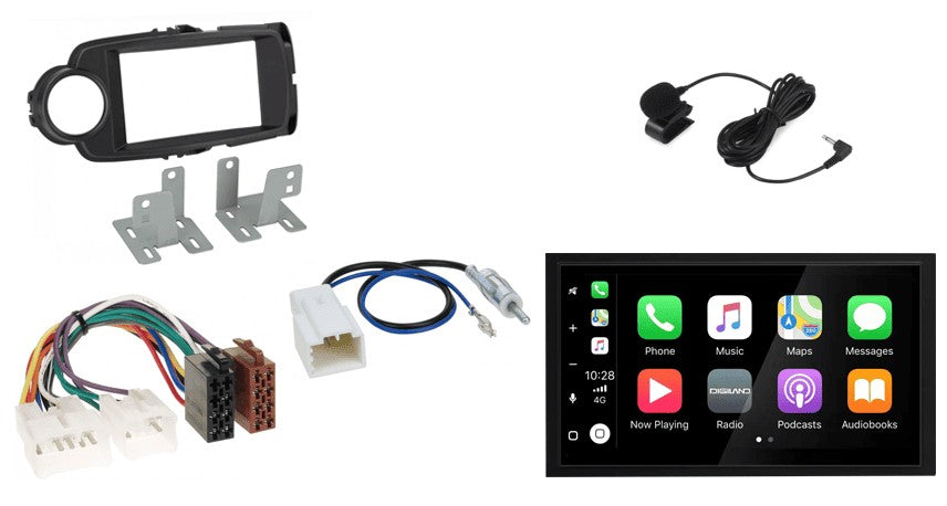 Toyota Yaris (2014–2019) – CarPlay-autoradio · RD-675DBT