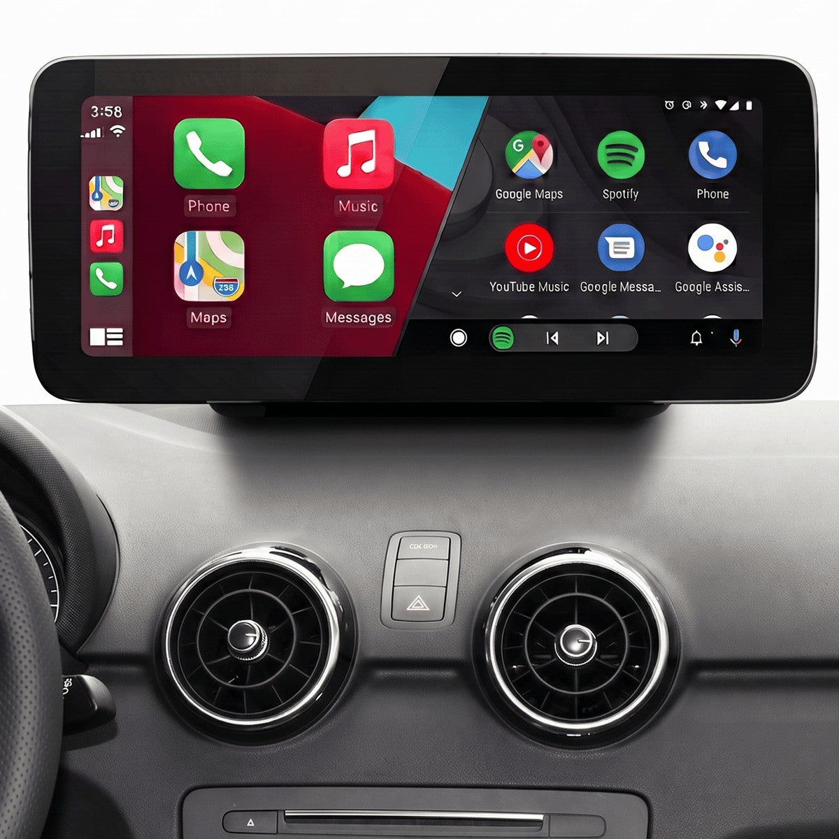 Audi A1 (2012–2018) – CarPlay-schermupgrade 12,3 inch
