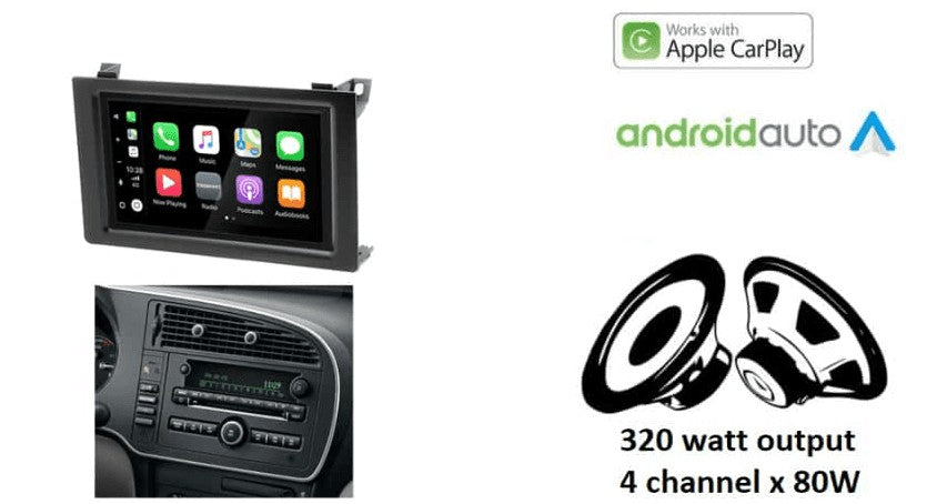 Saab 9-3 (2007–2011) – CarPlay-autoradio · RD-675DBT