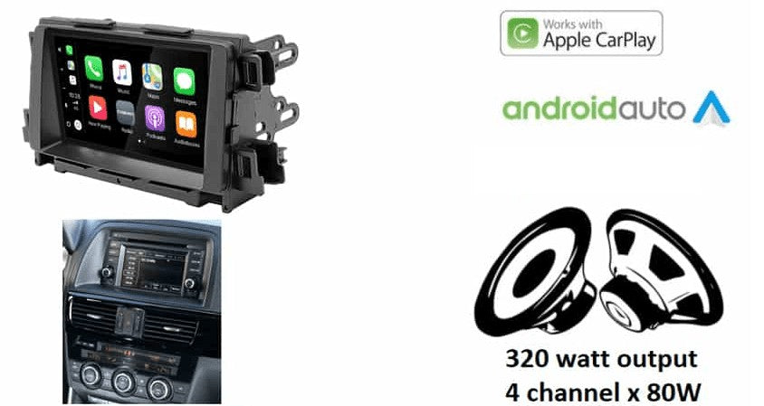 Mazda 6 & CX-5 (2012–2015) – CarPlay-autoradio · DAB+