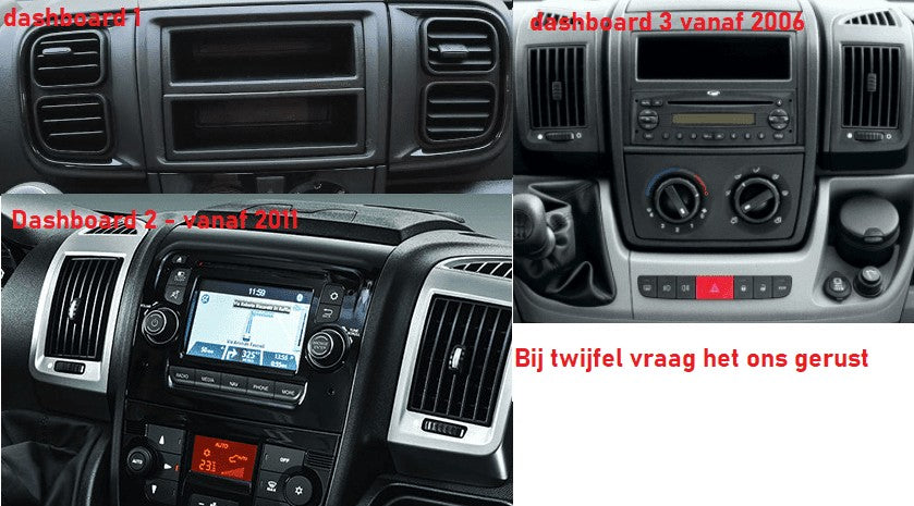 Fiat Ducato Bouwjaar (vanaf 2021) – CarPlay-autoradio · RD-675DBT