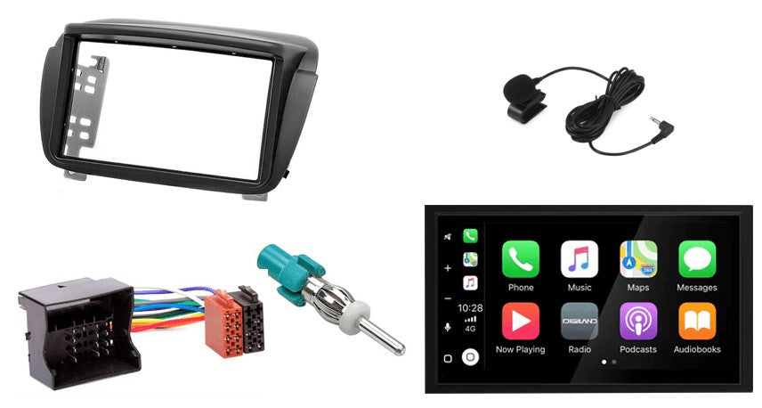 Volvo XC90 4*80Watt (2002–2014) – CarPlay-autoradio · RD-675DBT