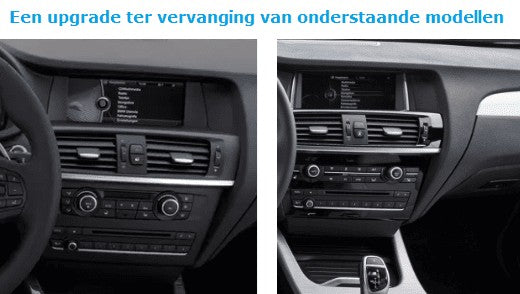 BMW X3 (F25) & X4 (F26) – CarPlay-scherm 10,25 inch