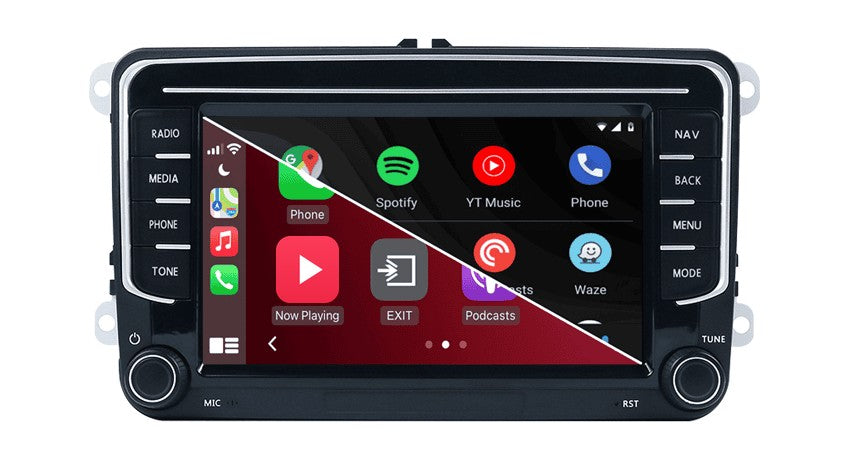 Volkswagen Caddy (2004–2020) – CarPlay-scherm 7 inch · RD-D040Q