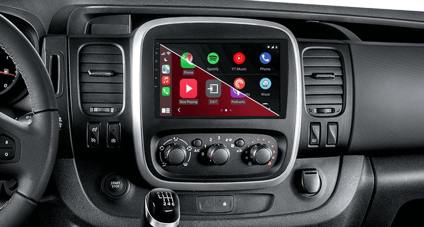 Nissan NV300 (2016–2021) – CarPlay-scherm 9 inch · RD-D040Q