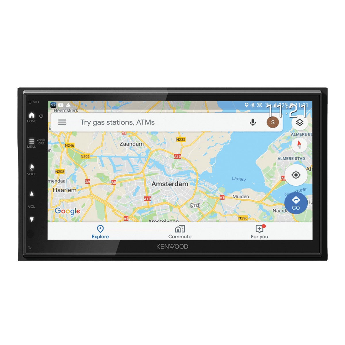 Fiat Doblo (vanaf 2015) – Kenwood CarPlay-autoradio