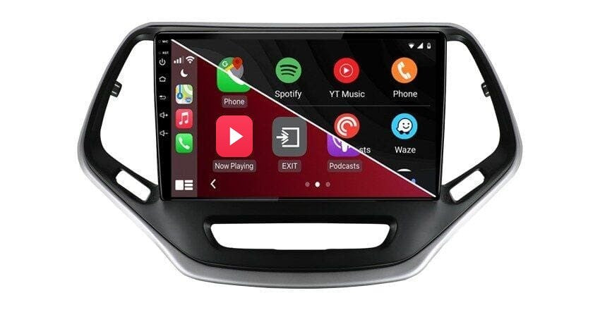 Jeep Cherokee (2014–2018) – CarPlay-scherm 10 inch · DAB+ · ARG-1000DAB