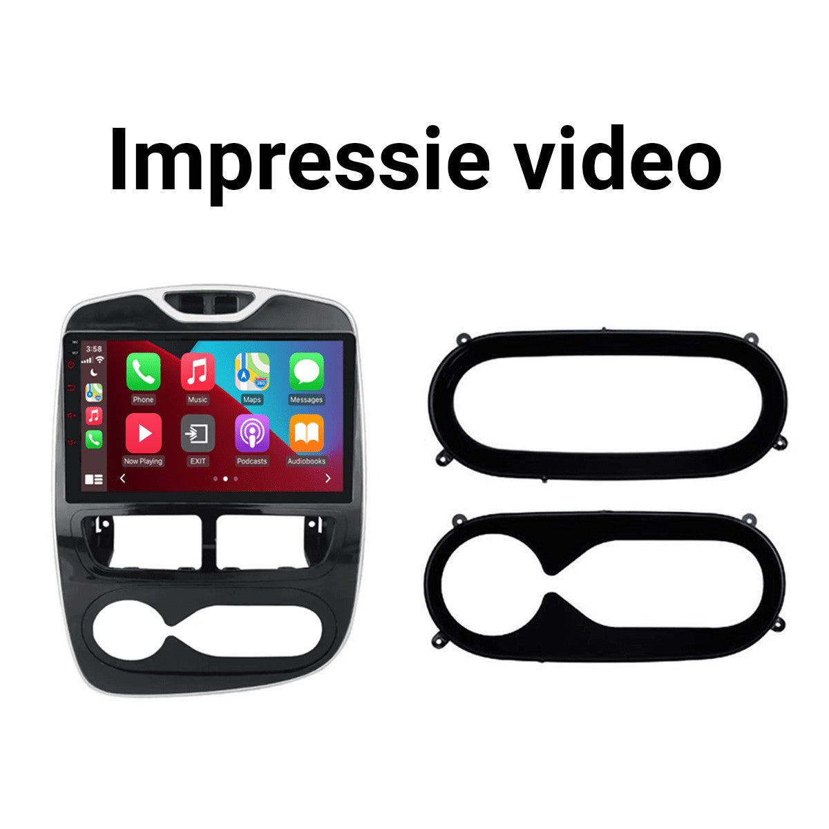 Renault Clio (2013–2019) – CarPlay-scherm 10 inch · RD-D040Q