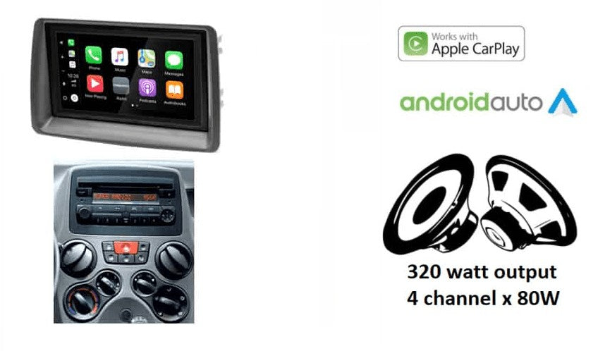 Fiat Panda (2003–2012) – CarPlay-autoradio