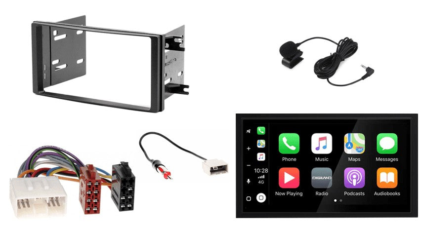 Subaru Forester (2008–2015) – CarPlay-autoradio · RD-675DBT