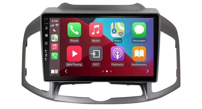 Chevrolet Captiva (2011–2016) – CarPlay-scherm 10 inch · 8-core · uitvoering 2 · RD-D040Q