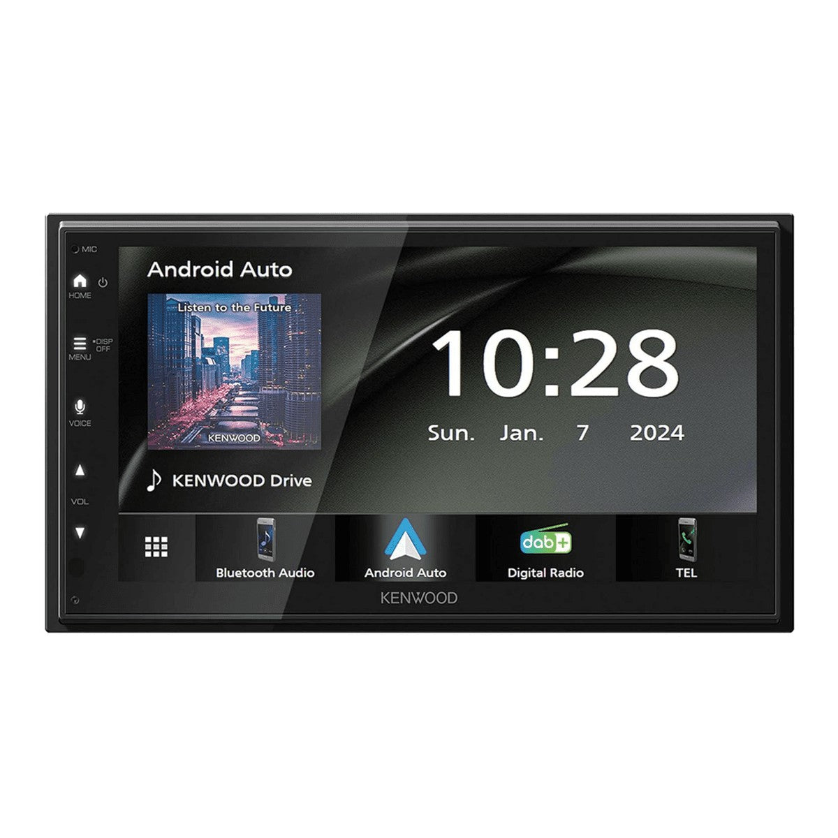 Fiat Doblo (vanaf 2015) – Kenwood CarPlay-autoradio