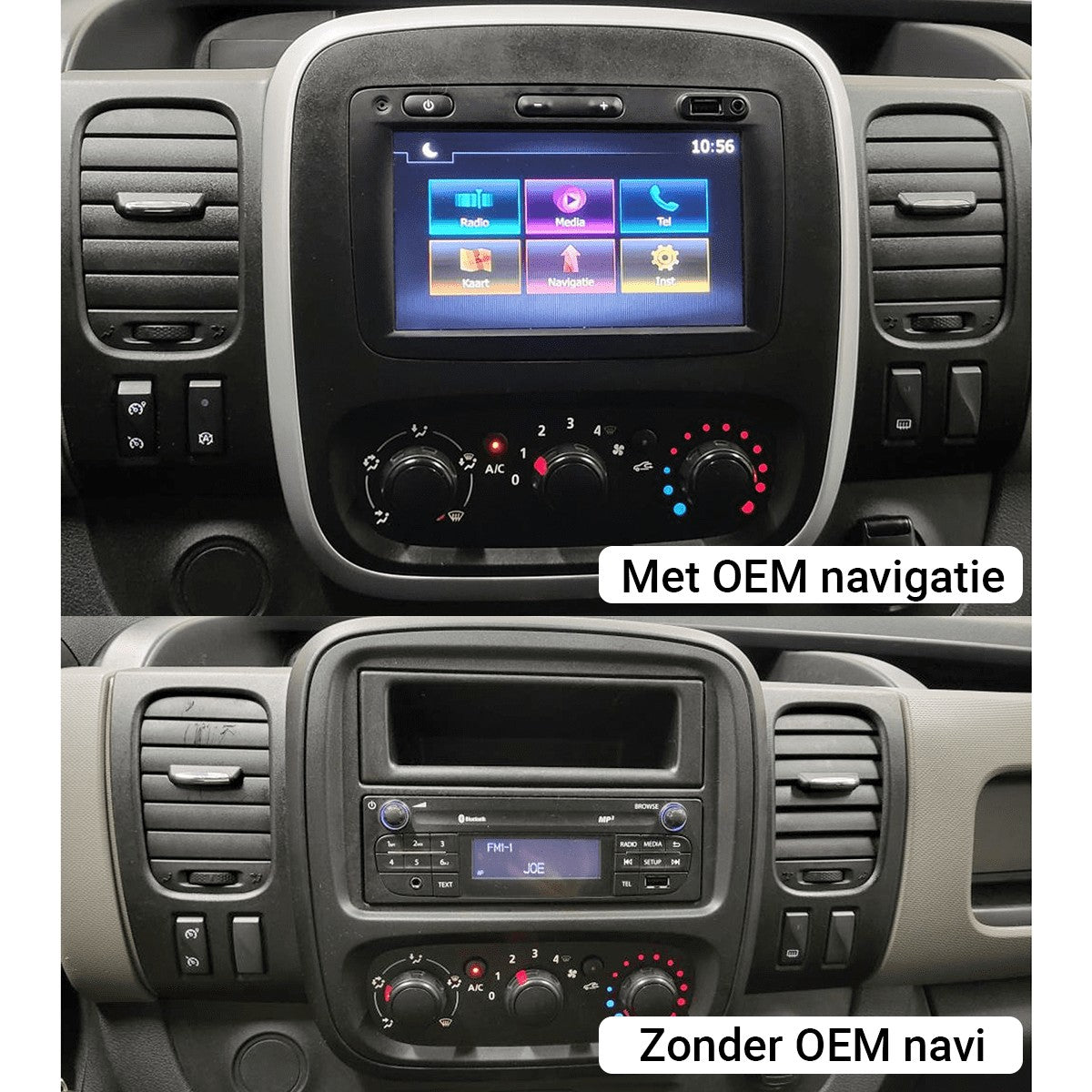Nissan NV300 (2016–2021) – CarPlay-scherm 9 inch · RD-D040Q