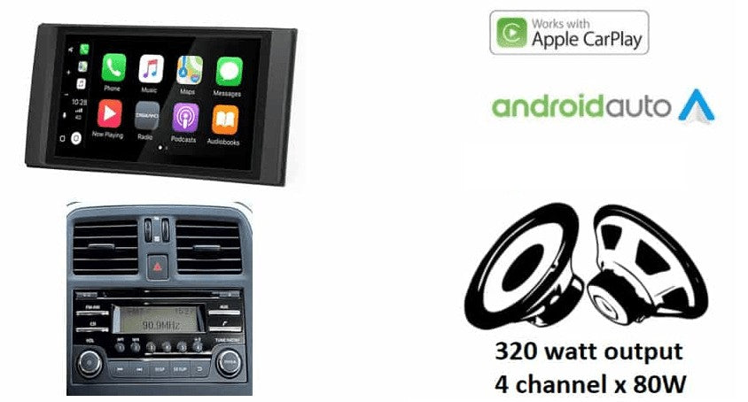 Nissan Micra, Note, Almera & Juke – CarPlay-autoradio · DAB+ · RD-675DBT