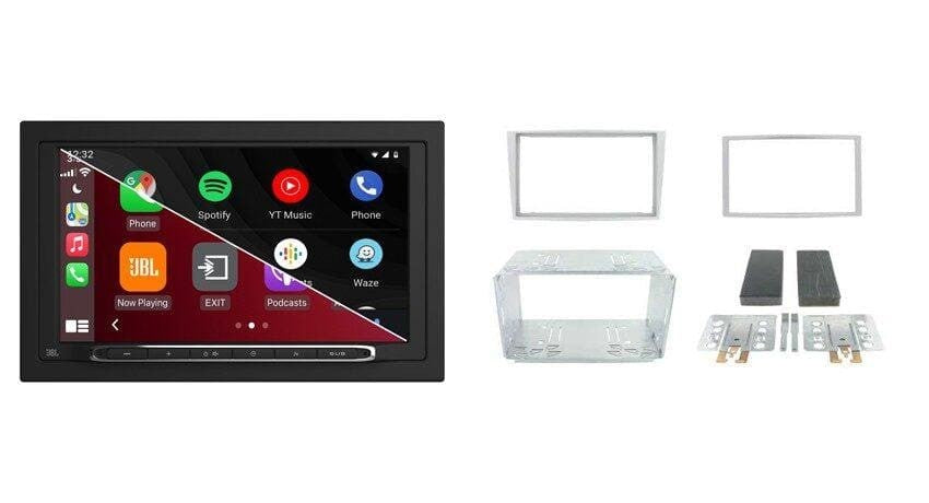 Opel Astra, Corsa, Vivaro, Zafira e.a. – JBL CarPlay-autoradio · zilver