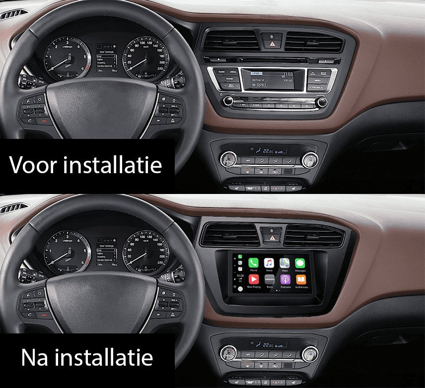 Hyundai I-20 (2014–2020) – CarPlay-autoradio · RD-675DBT