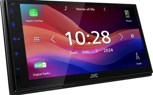Fiat Ducato (vanaf 2006) – JVC CarPlay-autoradio