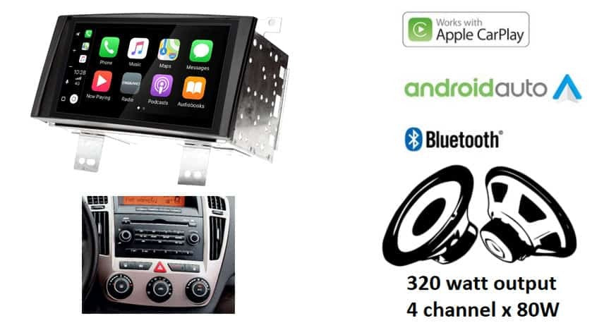 Kia CEE’D (2007–2009) – CarPlay-autoradio · RD-675DBT