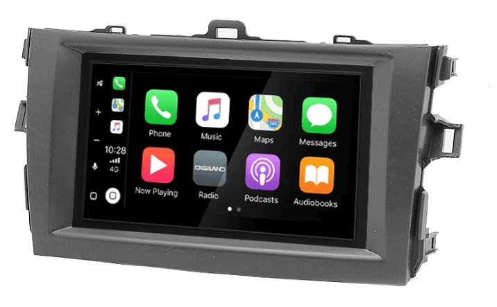 Toyota Auris (2006–2012) – CarPlay-autoradio · RD-675DBT