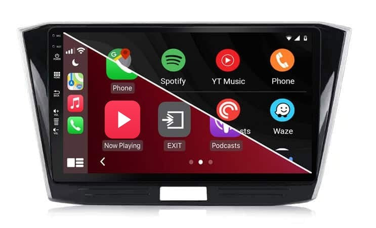 Volkswagen Passat (2016–2018) – CarPlay-scherm 10 inch · DAB+ · 8-core · RD-D040Q