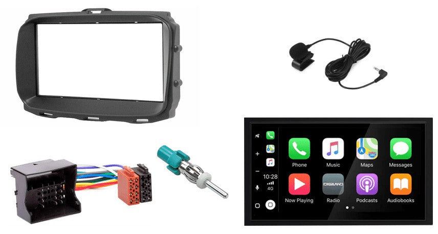 Alfa Romeo Giulietta (vanaf 2014) – CarPlay-autoradio · 940 · RD-675DBT