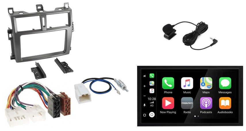 Toyota Verso-S (2011–2015) – CarPlay-autoradio
