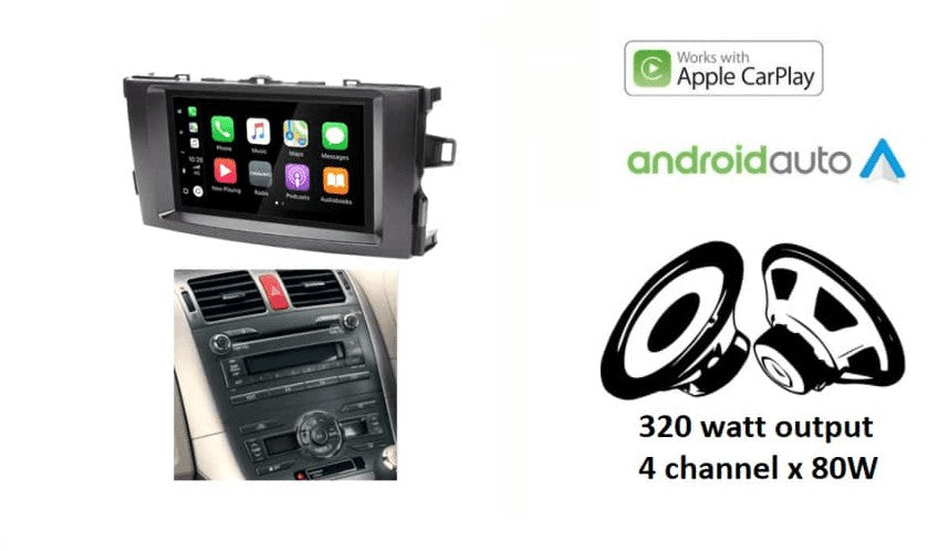Toyota Avensis (2002–2008) – CarPlay-autoradio