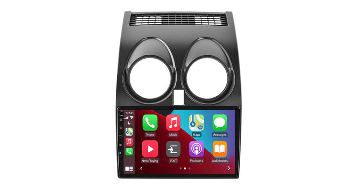 Nissan Qashqai (2007–2013) – CarPlay-scherm 9 inch · DAB+ · RD-D040Q