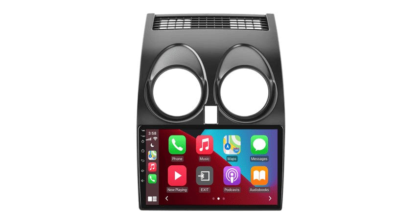 Nissan Qashqai (2007–2013) – CarPlay-scherm 9 inch · DAB+