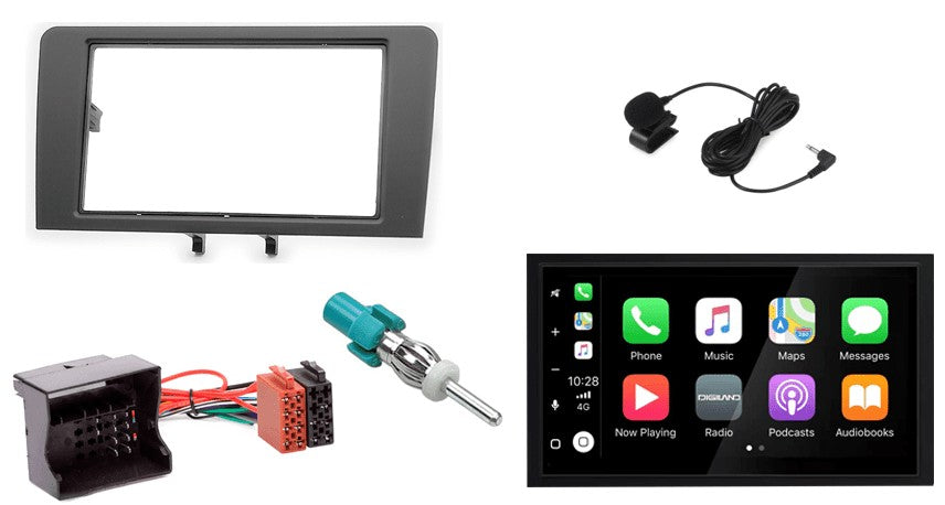Audi A3 (8P) – CarPlay-autoradio · DAB+ · RD-675DBT