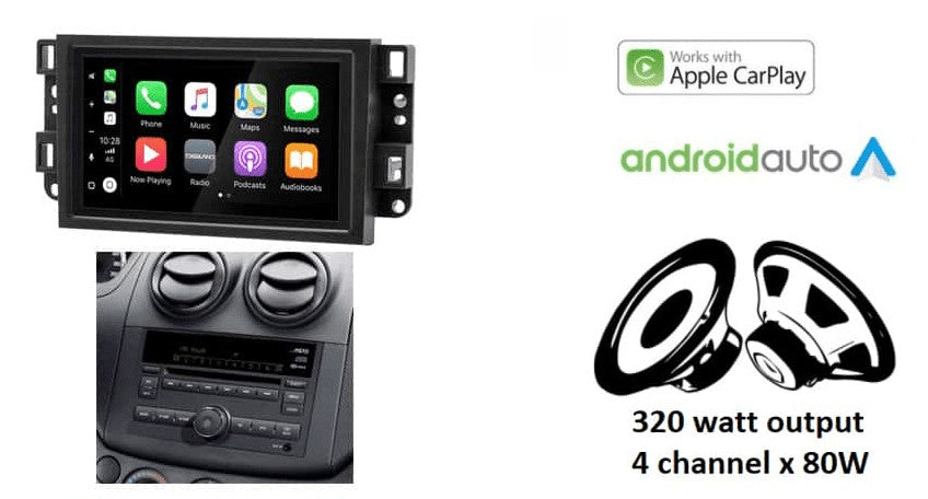Chevrolet Aveo, Captiva, Epica (2006–2012) – CarPlay-autoradio · RD-675DBT