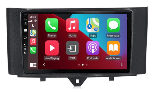 Smart Fortwo (2011–2015) – CarPlay-scherm 9 inch · DAB+ · RD-D040Q
