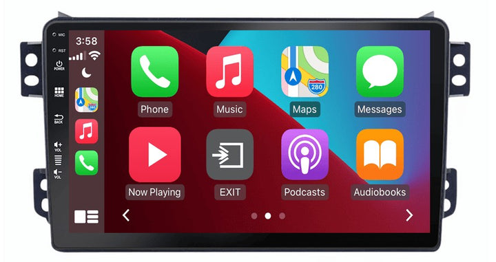 Opel Agila / Suzuki Splash (2008–2015) – CarPlay-scherm 9 inch · RD-D040Q