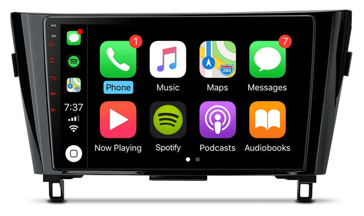 Nissan Qashqai / X-Trail (2014–2020) – CarPlay-scherm 10 inch · DAB+ · ARG-1000DAB