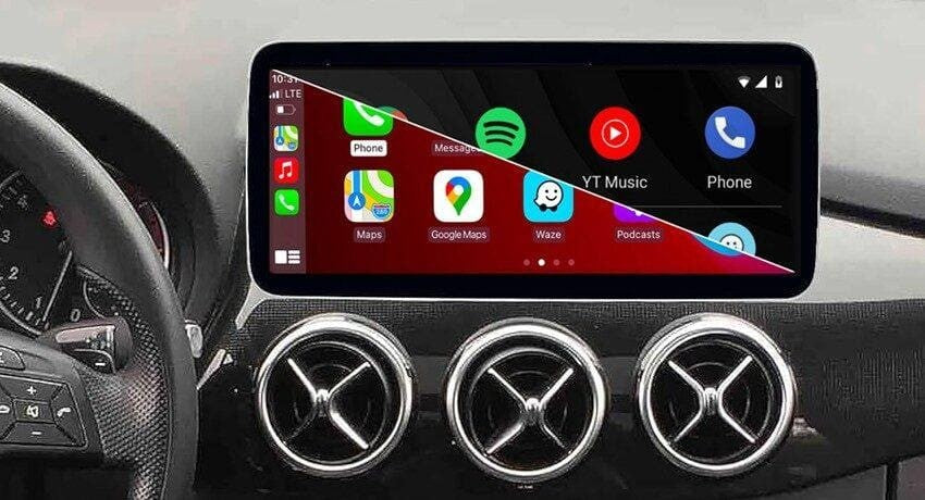 Mercedes-Benz C-Klasse (W205) (2014–2019) – CarPlay-schermupgrade 12,3 inch · NTG 5