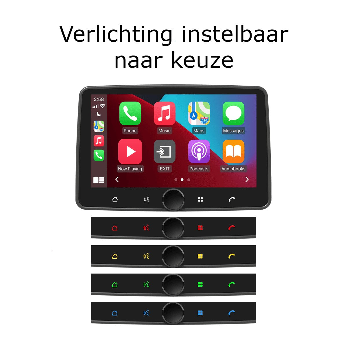 Renault Sandero – CarPlay-autoradio · DAB+ · RD-RDAB
