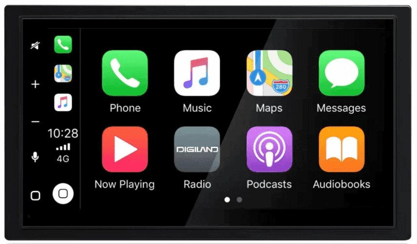Universeel 2-DIN – CarPlay-autoradio · B-stock