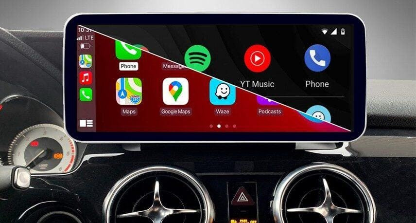 Mercedes-Benz GLK (X204) (2013–2015) – CarPlay-schermupgrade 12,3 inch